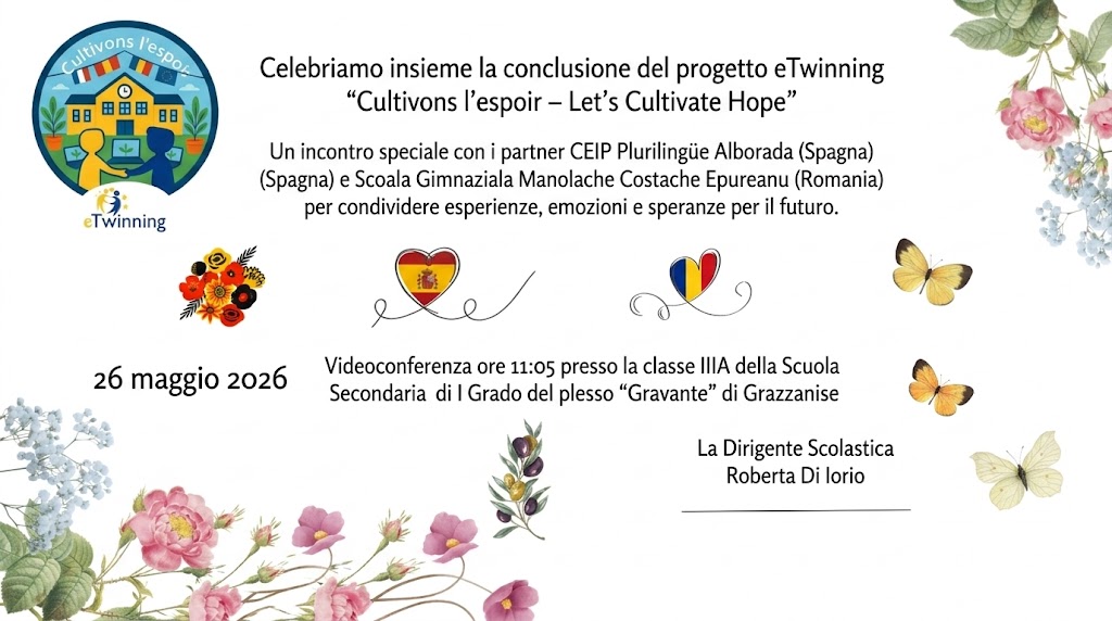 eTwinning - Videoconferenza conclusiva