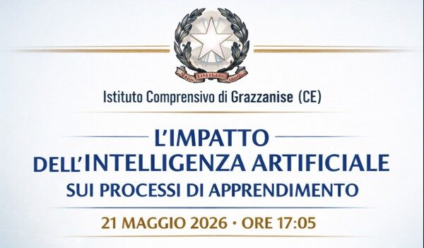 Corso di formazione “L’impatto dell’intelligenza artificiale sui processi di apprendimento